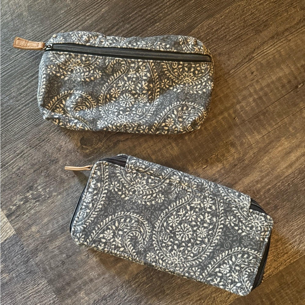 Pottery Barn Teen tech accessory case and matching bag